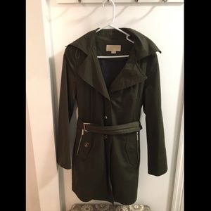 Michael Kors Raincoat - Olive Green
